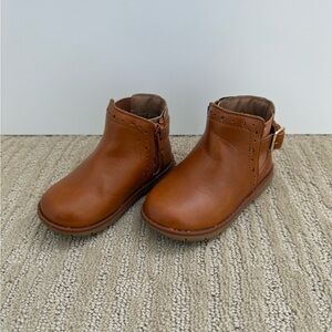 Stride Rite Agnes Brown Kids Boots 6w